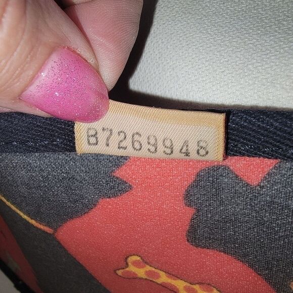 Dooney & Bourke Scottie dog coated canvas handbag purse vintage - Picture 12 of 16